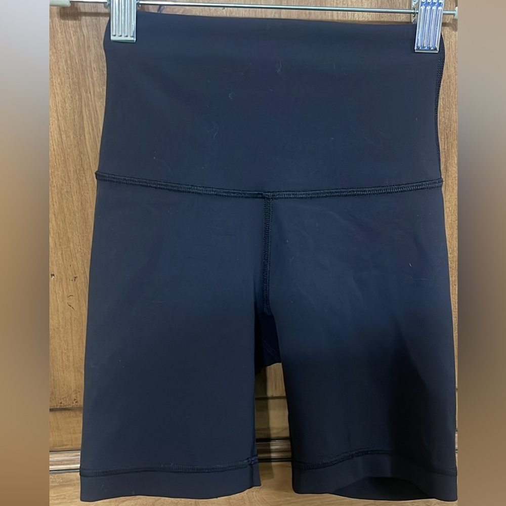 Lululemon align high rise short 6” black size 0